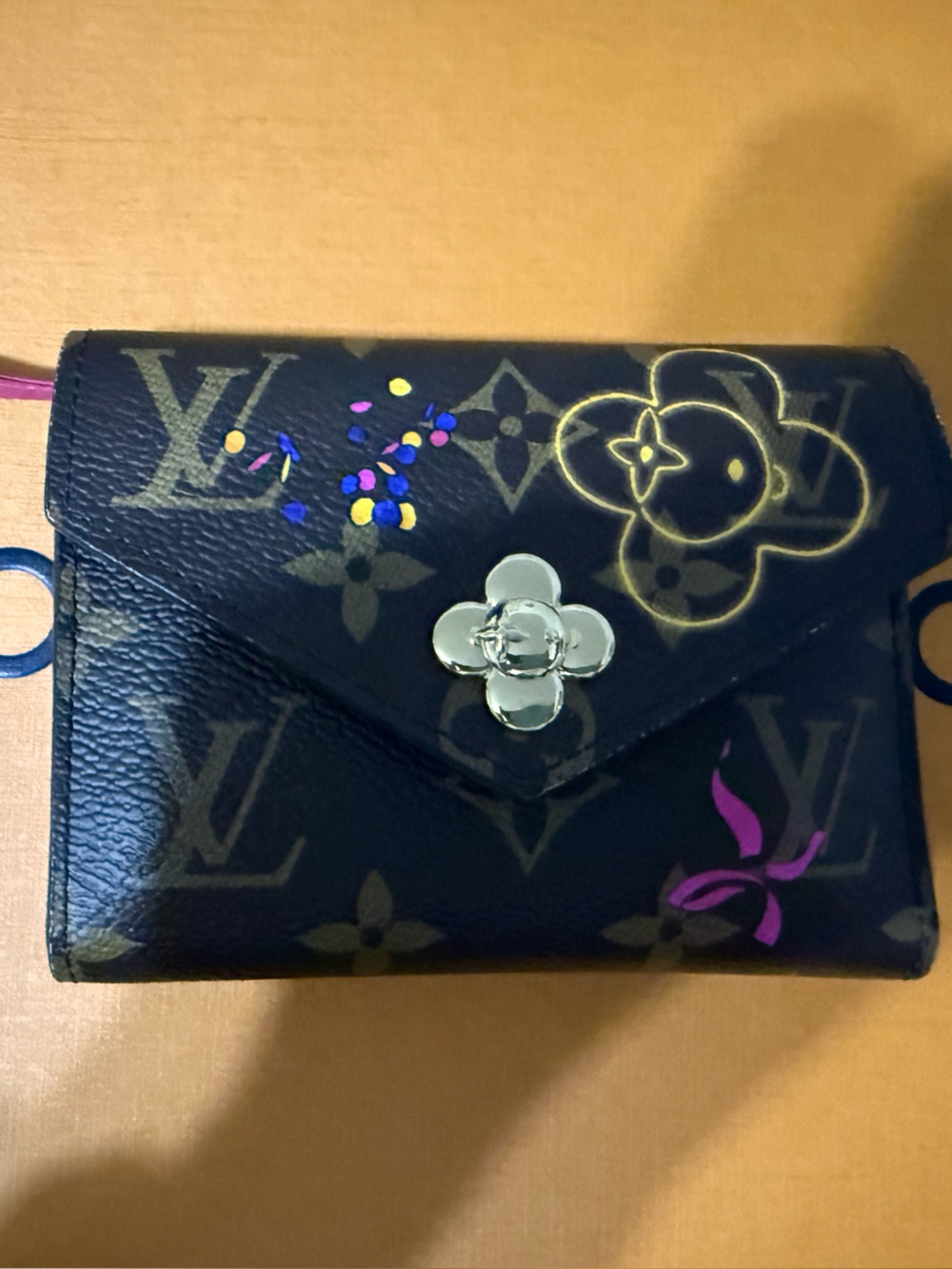 Louis Vuitton Vivienne Holiday Monogram Victorine Wallet